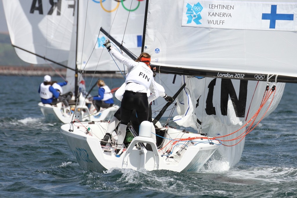 July 28, 2012 Womens Match Racing France and Finland © Richard Gladwell www.photosport.co.nz